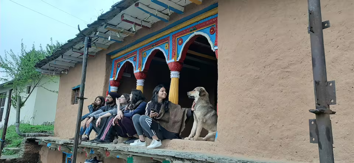 Himalayan Tribe Cave Rooms in Rishikesh